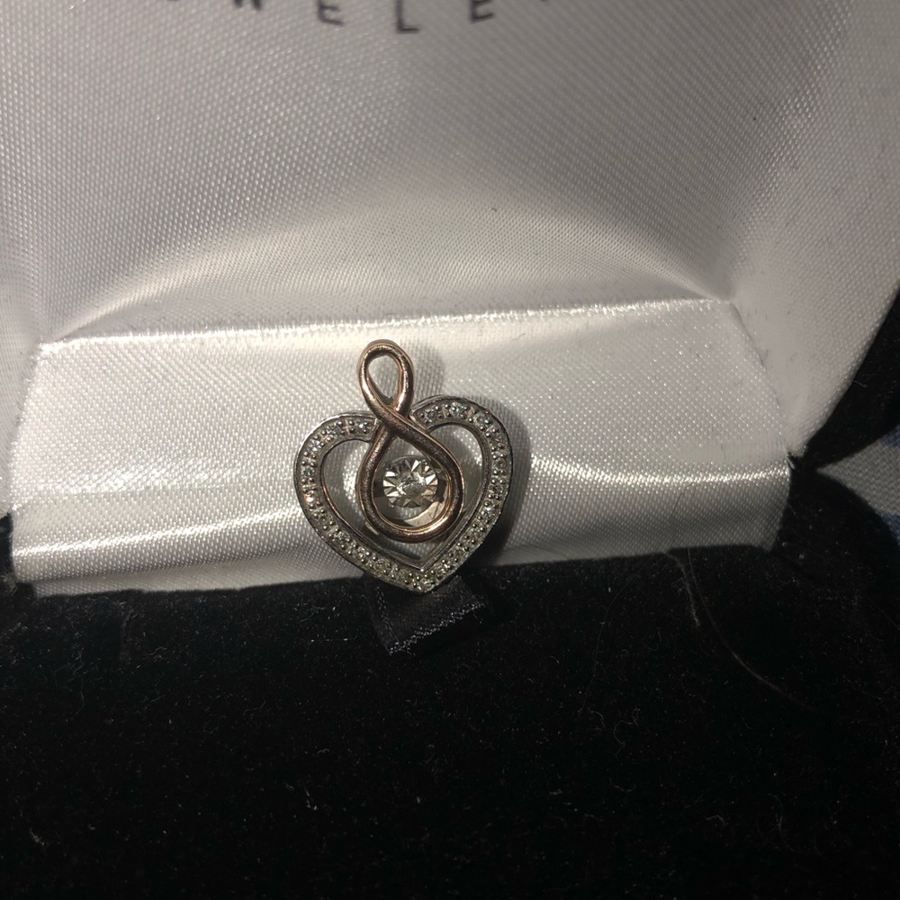 Kay Jewlers Diamonds In Rhythm Heart Pendant